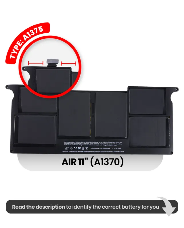 Baterie (A1375) pro MacBook Air 11" A1370 (2010)