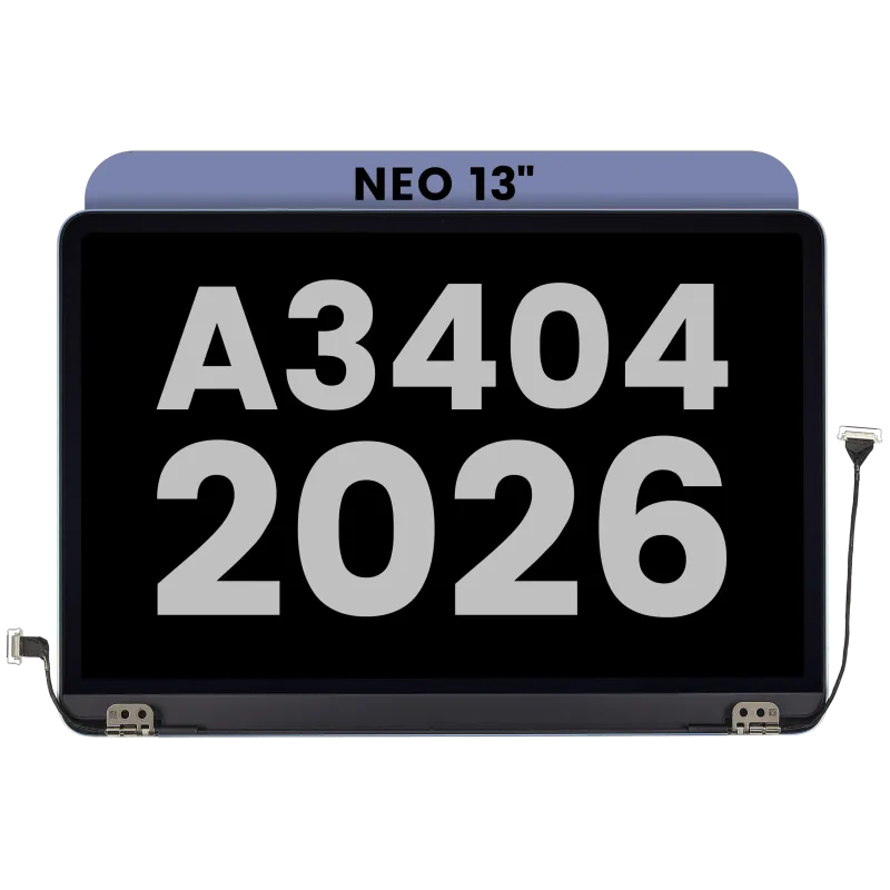 Kompletní LCD displej pro MacBook Neo 13" A3404 (2026) (originál z vyřazeného zařízení, stav B) (indigová)