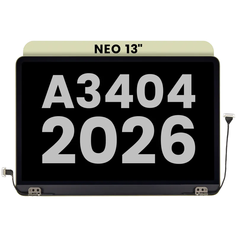 Kompletní LCD displej pro MacBook Neo 13" A3404 (2026) (originál z vyřazeného zařízení, stav A) (citrusová)