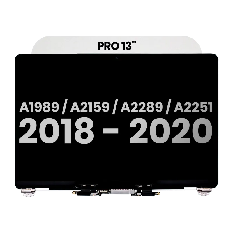 Kompletní LCD displej pro MacBook Pro 13" A1989 (2018-2019) / A2159 (2019) / A2289 / A2251 (2020) (originál z vyřazeného zařízení, stav B) (stříbrná)