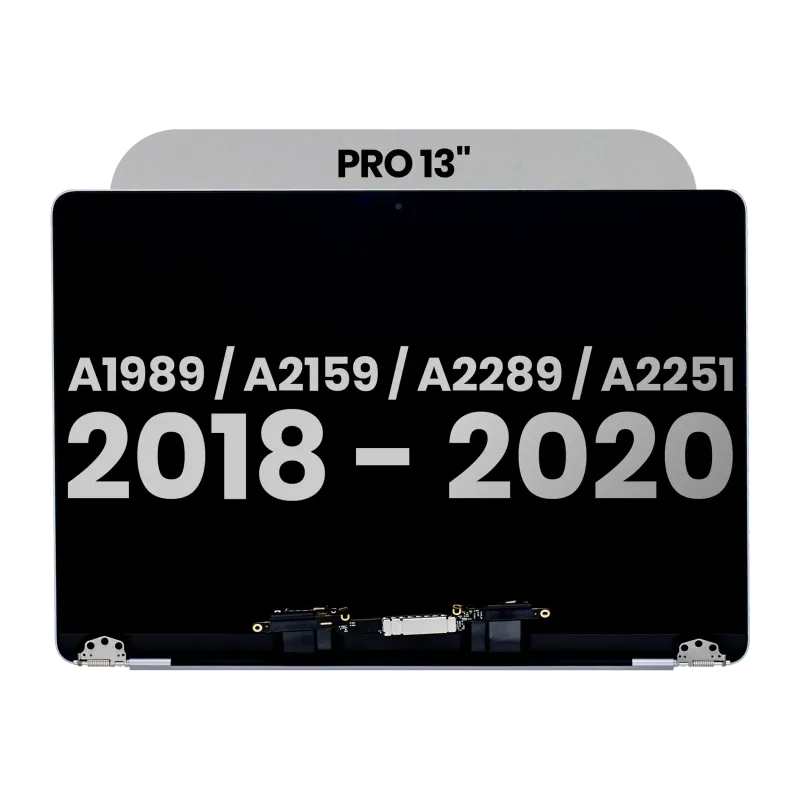 Kompletní LCD displej pro MacBook Pro 13" A1989 (2018-2019) / A2159 (2019) / A2289 / A2251 (2020) (originál z vyřazeného zařízení, stav A) (vesmírně šedá)