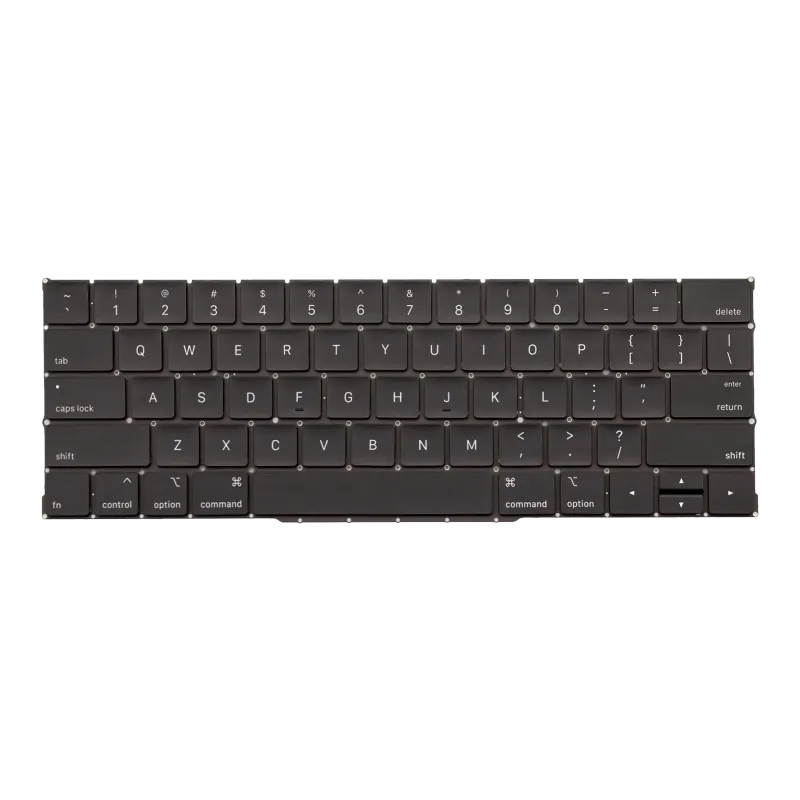 Klávesnice s podsvícením a šroubky pro MacBook Pro 13" A2159 (2019) (US anglická)