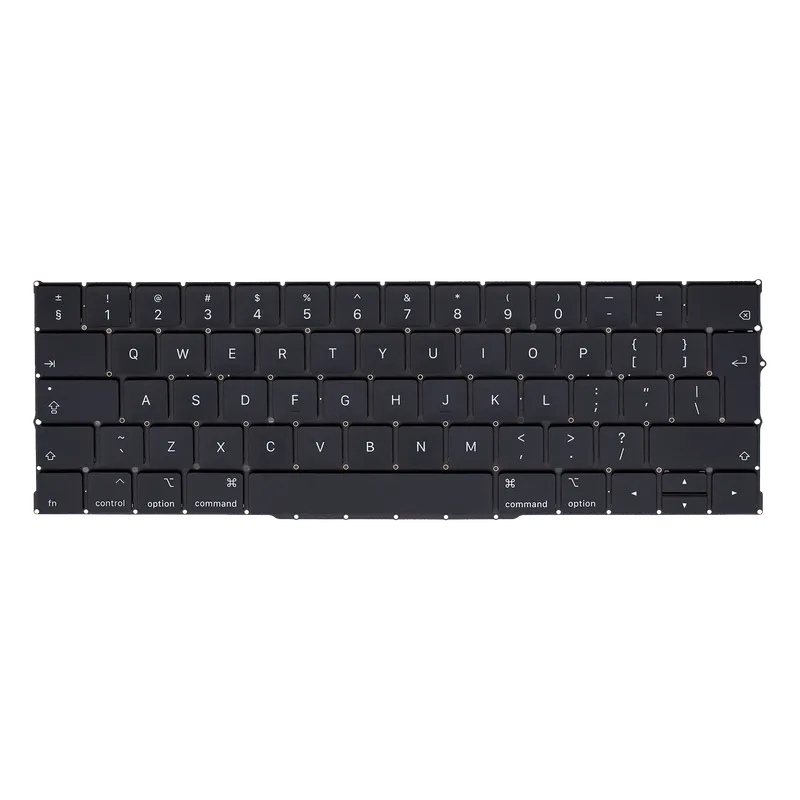 Klávesnice s podsvícením a šroubky pro MacBook Pro 13" A2159 (2019) (UK anglická)