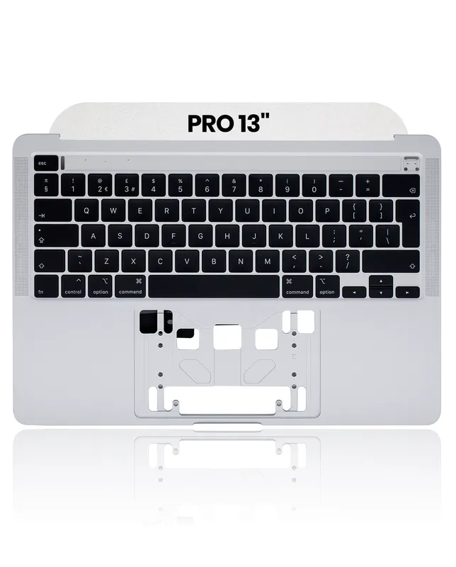 Top case s klávesnicí (britské rozložení ISO) pro MacBook Pro 13" A2289 (2020) (originál, nový) (stříbrná)
