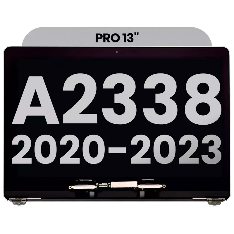 Kompletní LCD displej pro MacBook Pro 13" A2338 (2020) (originál z vyřazeného zařízení, stav A) (vesmírně šedá)