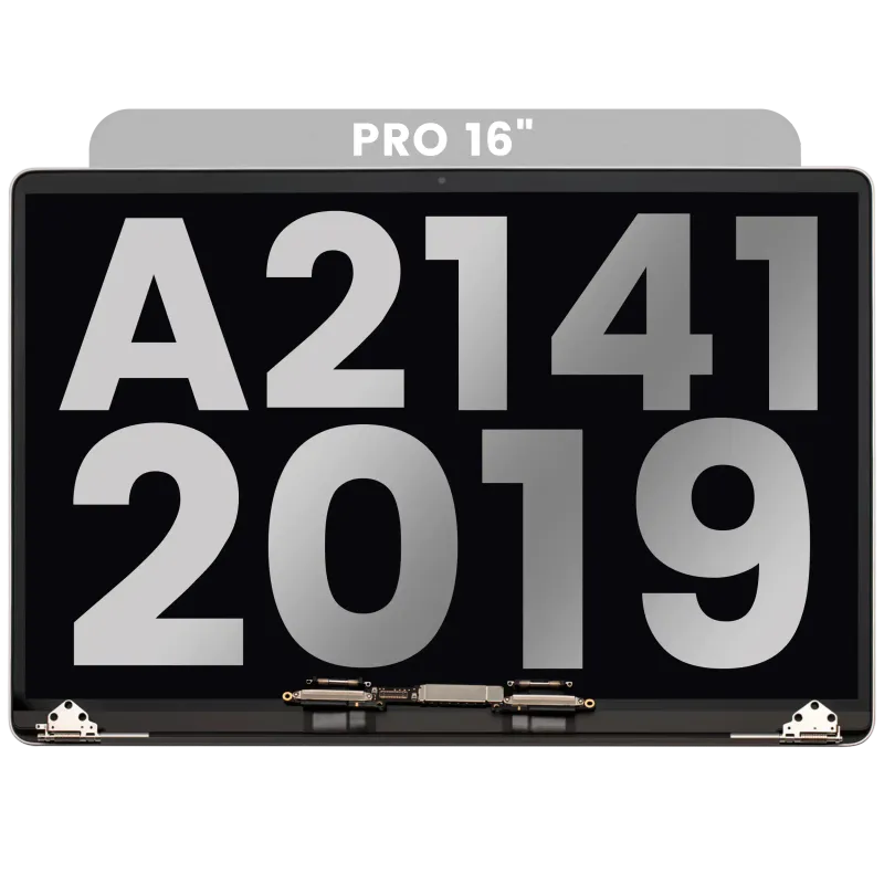 Kompletní LCD displej pro MacBook Pro 16" A2141 (2019) (originál z vyřazeného zařízení, stav C) (vesmírně šedá)