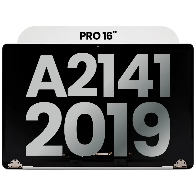Kompletní LCD displej pro MacBook Pro 16" (A2141 / Mid 2019) (originál z vyřazeného zařízení, stav B) (stříbrná)