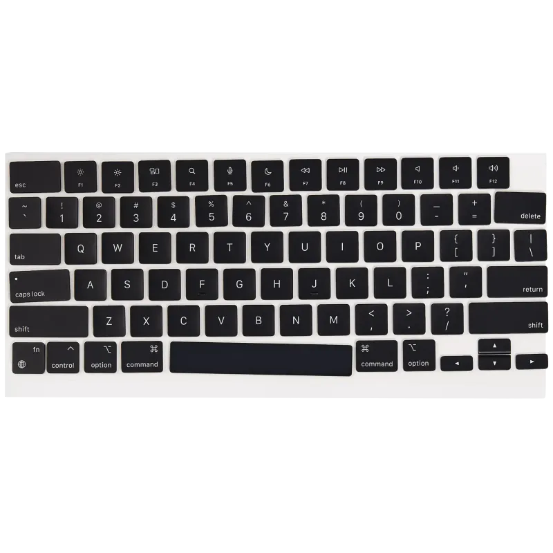Sada kláves pro MacBook Air 13" (Mid 2022 to Mid 2024) / Pro 14" / Pro 16" (Late 2021 to Late 2024) (vesmírně šedá / stříbrná / hvězdně bílá / vesmírně černá) (US anglická)