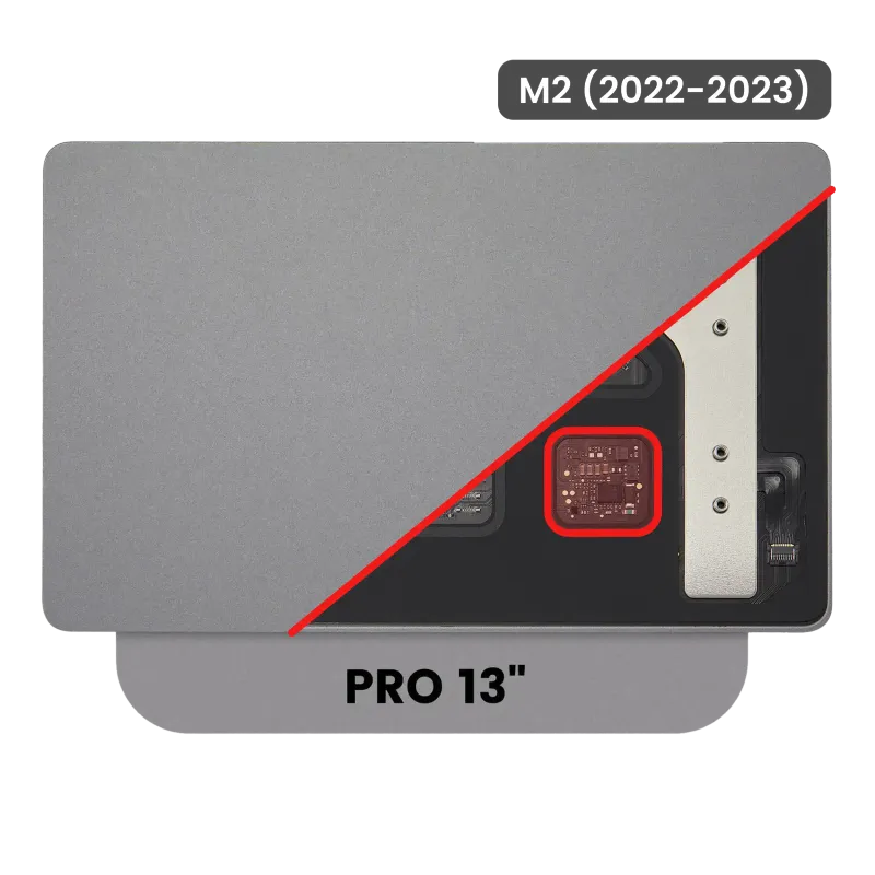 Trackpad pro MacBook Pro 13" A2338 (2022-2023) (M2) (vesmírně šedá)