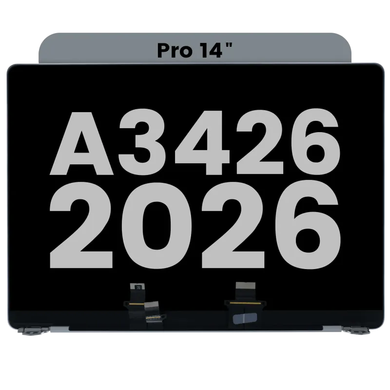 Kompletní LCD displej pro MacBook Pro 14" A3426 (2026) (originál z vyřazeného zařízení, stav A) (stříbrná)