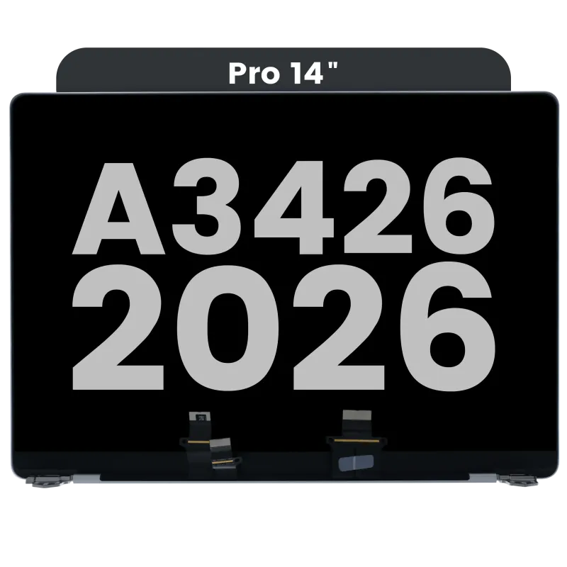 Kompletní LCD displej pro MacBook Pro 14" A3426 (2026) (originál z vyřazeného zařízení, stav A) (vesmírně černá)