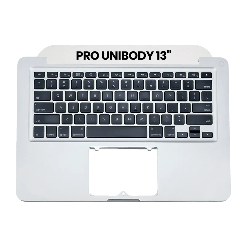 Top case s klávesnicí (americké rozložení ANSI) pro MacBook 13" A1278 (2009-2010) (originál z vyřazeného zařízení, stav B)