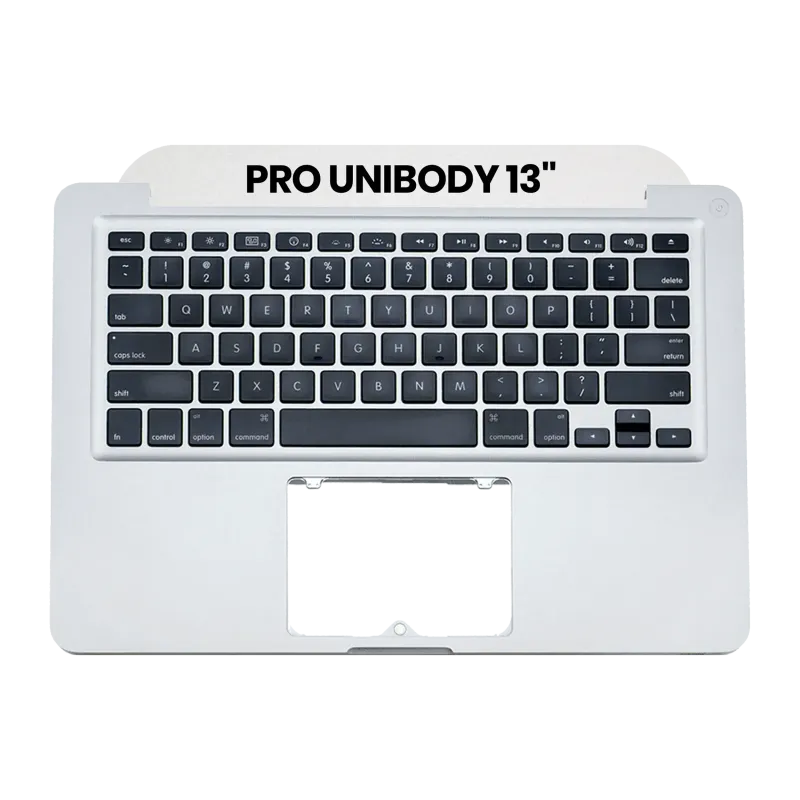 Top case s klávesnicí (britské rozložení ISO) pro MacBook Pro 13" A1278 (2009-2010) (originál z vyřazeného zařízení, stav B)