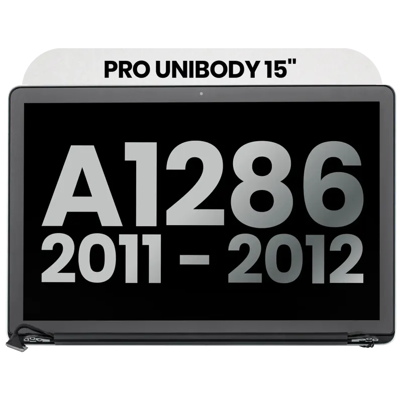 Kompletní LCD displej pro MacBook Pro 15" A1286 (2011-2012) (originál z vyřazeného zařízení, stav B) (lesklý)