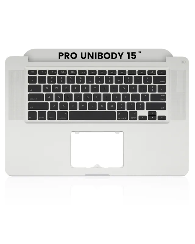 Top case s klávesnicí (americké rozložení ANSI) pro MacBook Pro 15" A1286 (2010-2012) (originál z vyřazeného zařízení, stav A)