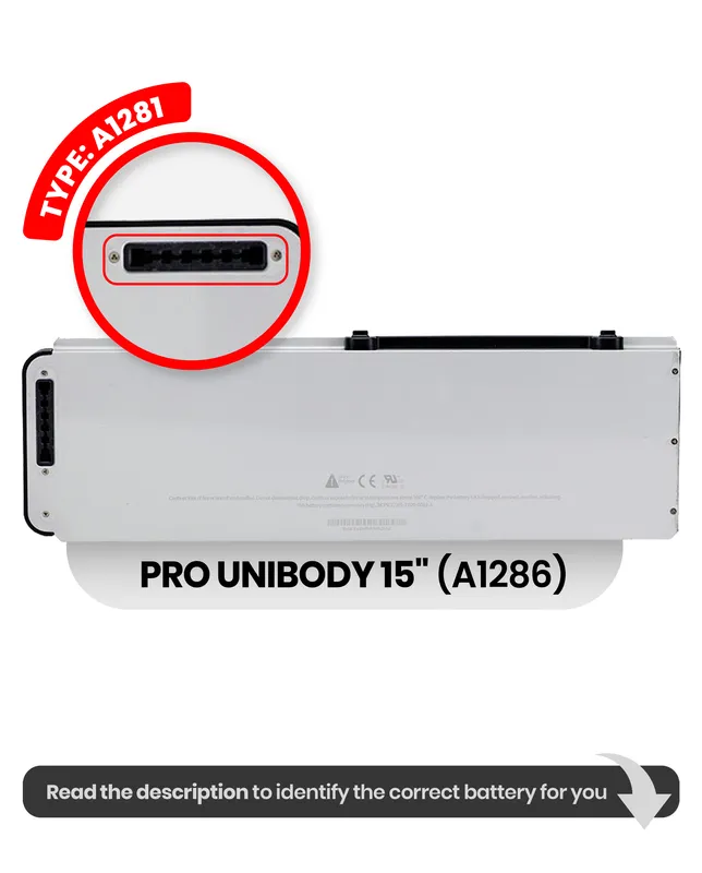 Baterie (A1281) pro MacBook Pro 15" A1286 (2008-2009)