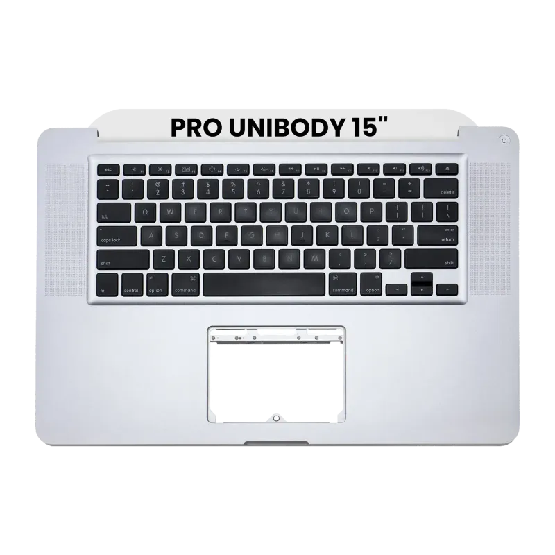 Top case s klávesnicí (americké rozložení ANSI) pro MacBook Pro 15" A1286 (2008)