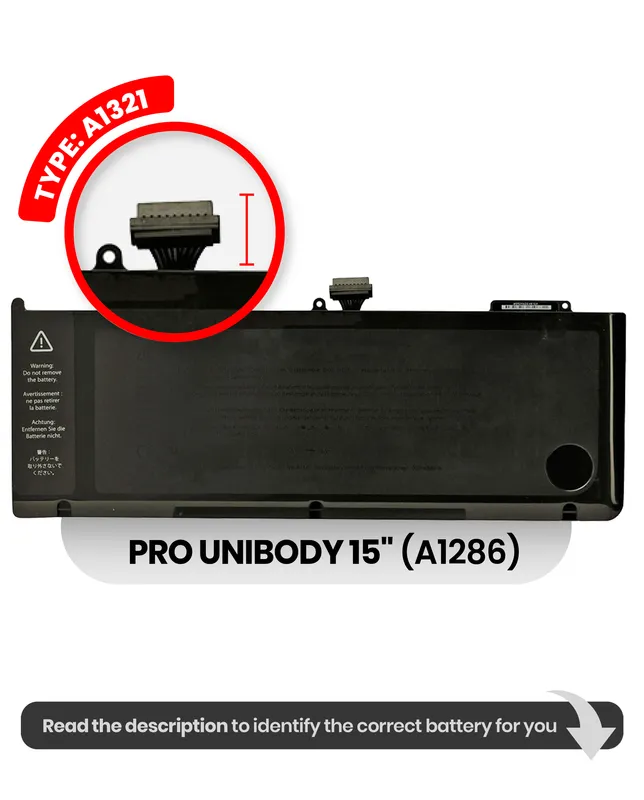 Baterie (A1321) pro MacBook Pro 15" A1286 (2009-2010)