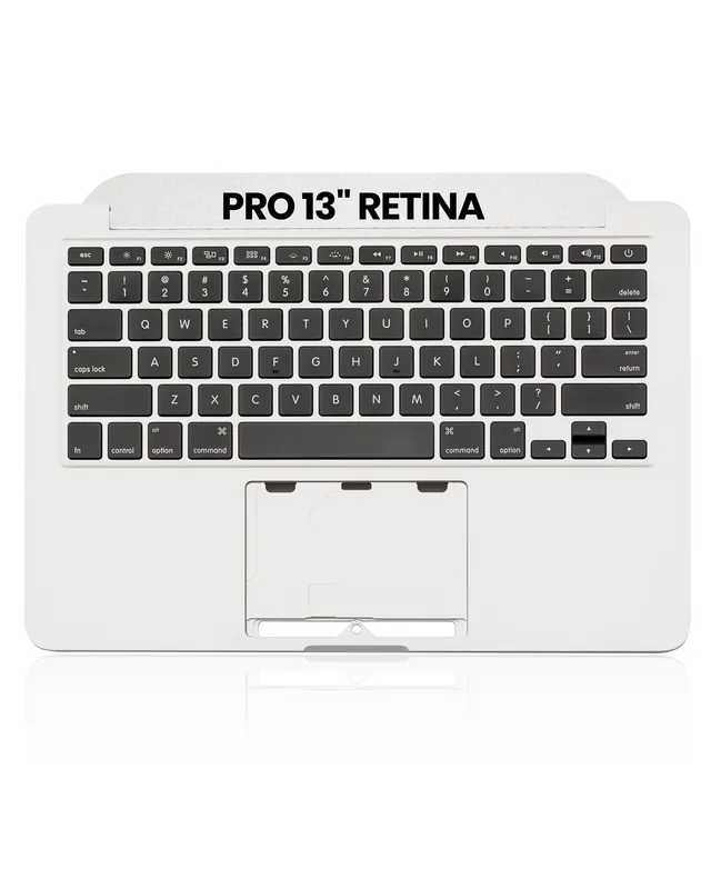 Top case s klávesnicí (americké rozložení ANSI) pro MacBook Pro 13" A1502 (2013-2014) (originál z vyřazeného zařízení, stav A)