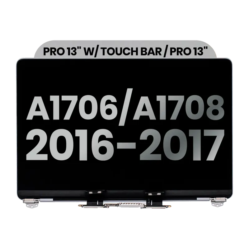 Kompletní LCD displej pro MacBook Pro 13" A1706 / A1708 (2016-2017) (originál z vyřazeného zařízení, stav A) (vesmírně šedá)
