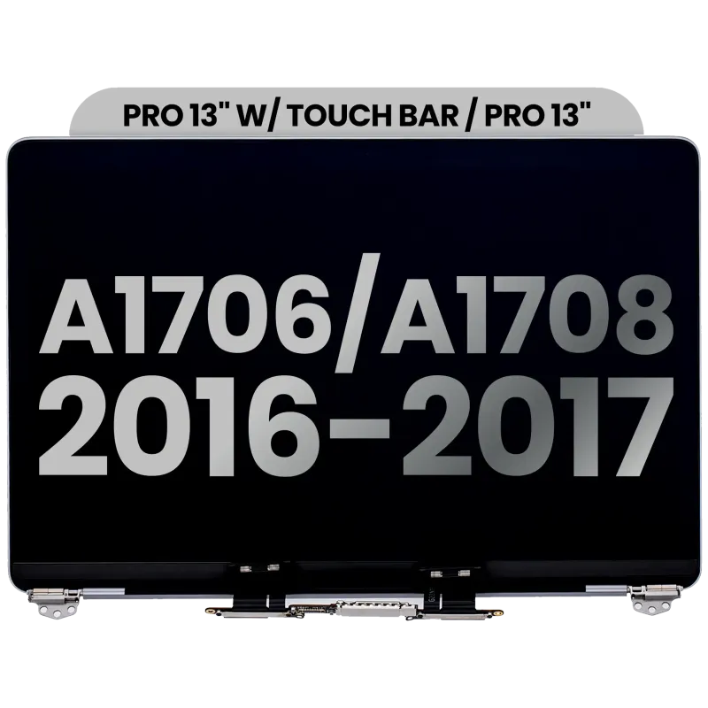 Kompletní LCD displej pro MacBook Pro 13" A1706 / A1708 (2016-2017) (originál z vyřazeného zařízení, stav B) (vesmírně šedá)