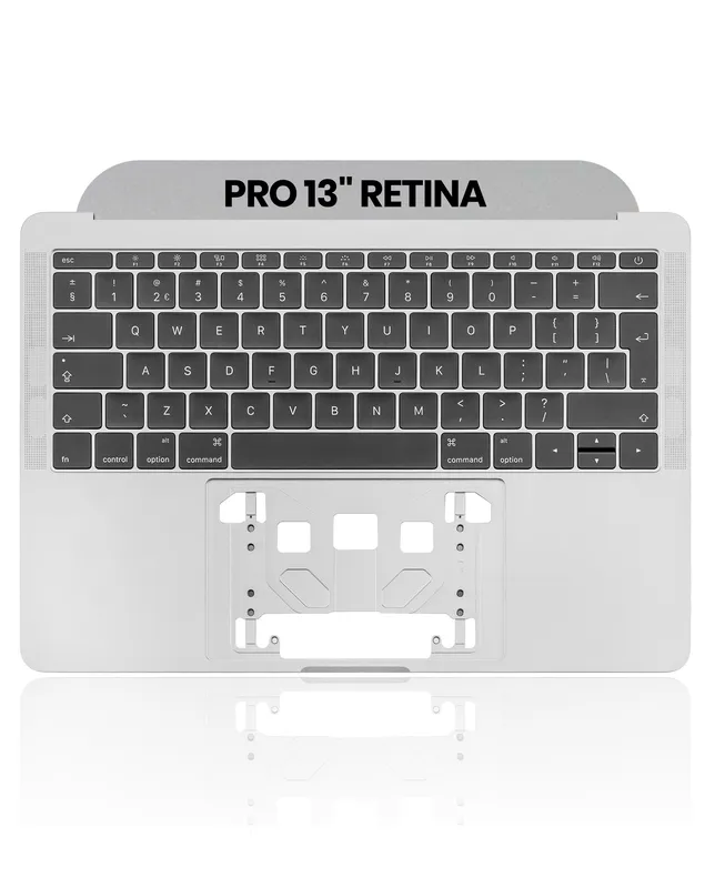 Top case s klávesnicí (britské rozložení ISO) pro MacBook Pro 13" A1708 (2016-2017) (originál, nový) (vesmírně šedá)