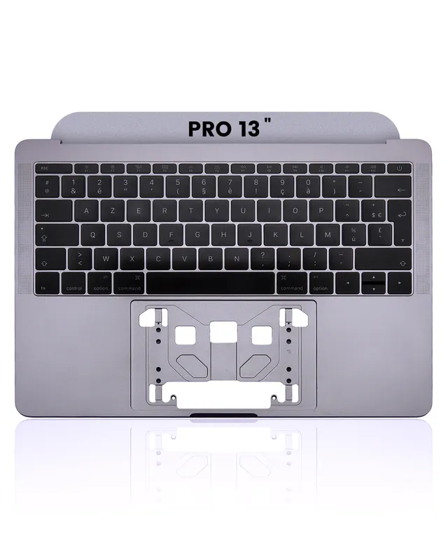 Top case s klávesnicí (francouzské rozložení ISO) pro MacBook Pro 13" A1708 (2016-2017) (vesmírně šedá)