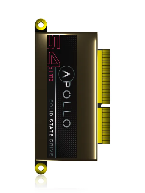 Apollo S4 1TB Mac SSD (NVMe PCIe Gen3x4) pro MacBook Pro 13" A1708 (2016-2017)