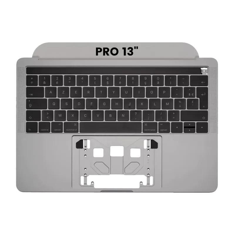 Top case s klávesnice (iso uk) a trackpadem pro MacBook Pro 13" A1706 (2016-2017) (originál z vyřazeného zařízení, stav A) (vesmírně šedá)