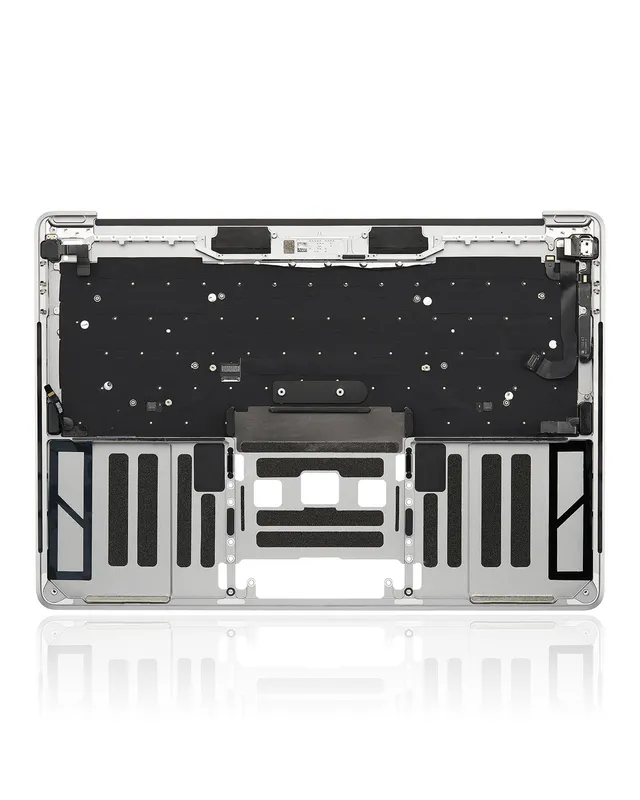 Top case s klávesnice (iso uk) a trackpadem pro MacBook Pro 13" A1706 (2016-2017) (originál z vyřazeného zařízení, stav A) (stříbrná)