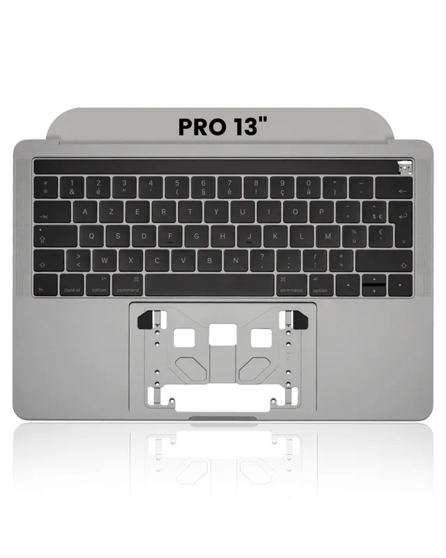 Top case s klávesnicí (francouzské rozložení ISO) pro MacBook Pro 13" A1706 (2016-2017) (vesmírně šedá)