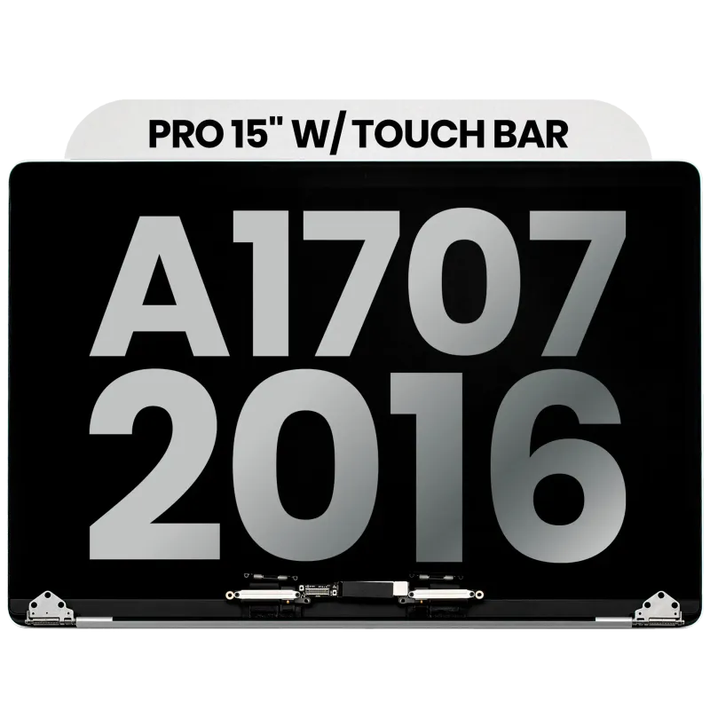 Kompletní LCD displej pro MacBook Pro 15" A1707 (2016-2017) (originál z vyřazeného zařízení, stav B) (stříbrná)