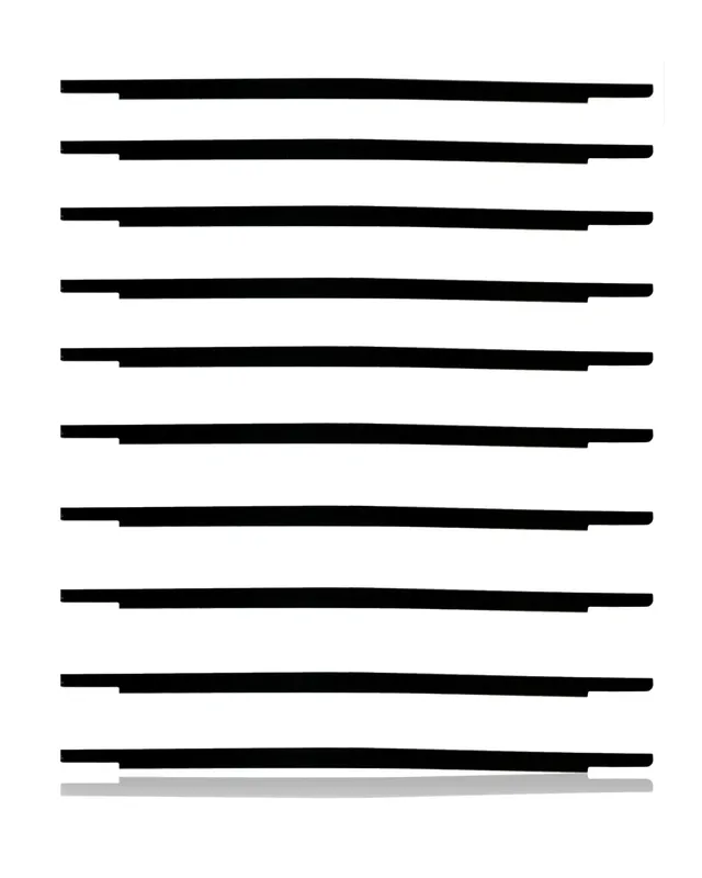 Spodní skleněná lišta displeje (bez loga) pro MacBook Pro 15" A1707 (2016-2017) / A1990 (2018-2019) (balení 10 ks)