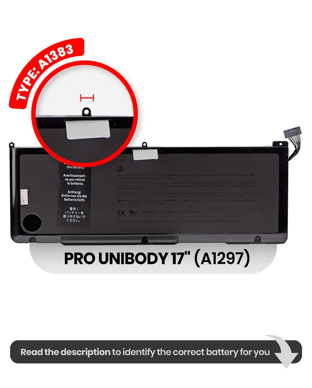 Baterie (A1383) pro MacBook Pro 17" A1297 (2011)