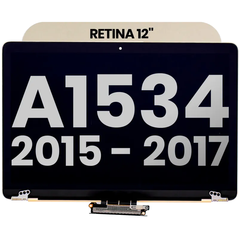 Kompletní LCD displej pro MacBook 12" A1534 (2015-2017) (originál z vyřazeného zařízení, stav B) (zlatá)
