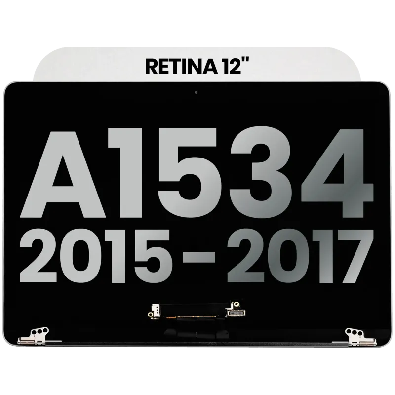 Kompletní LCD displej pro MacBook 12" A1534 (2015-2017) (originál z vyřazeného zařízení, stav B) (vesmírně šedá)