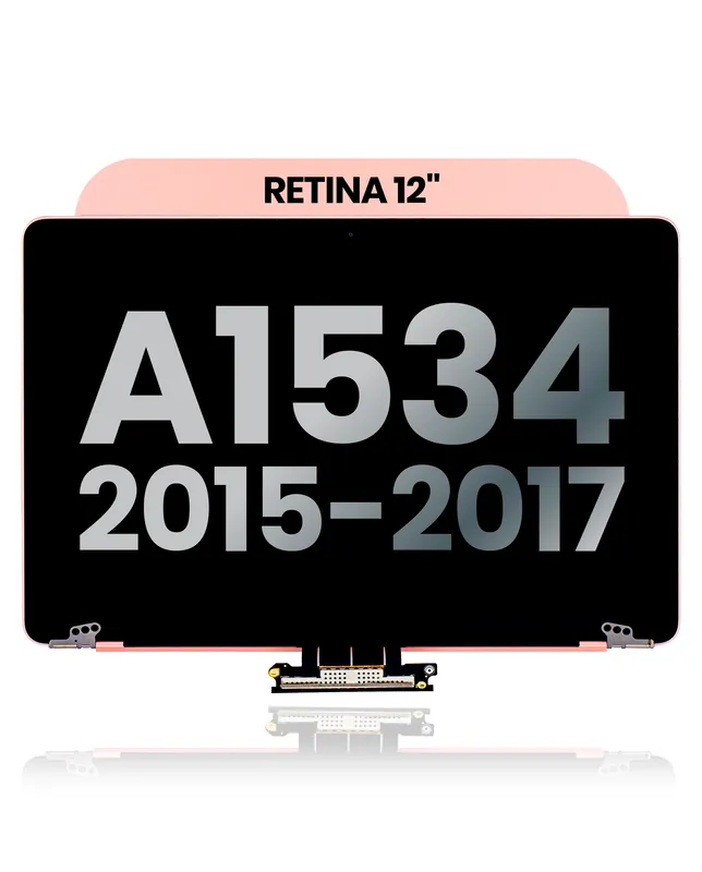 Kompletní LCD displej pro MacBook 12" A1534 (2015-2017) (originál z vyřazeného zařízení, stav A) (růžově zlatá)