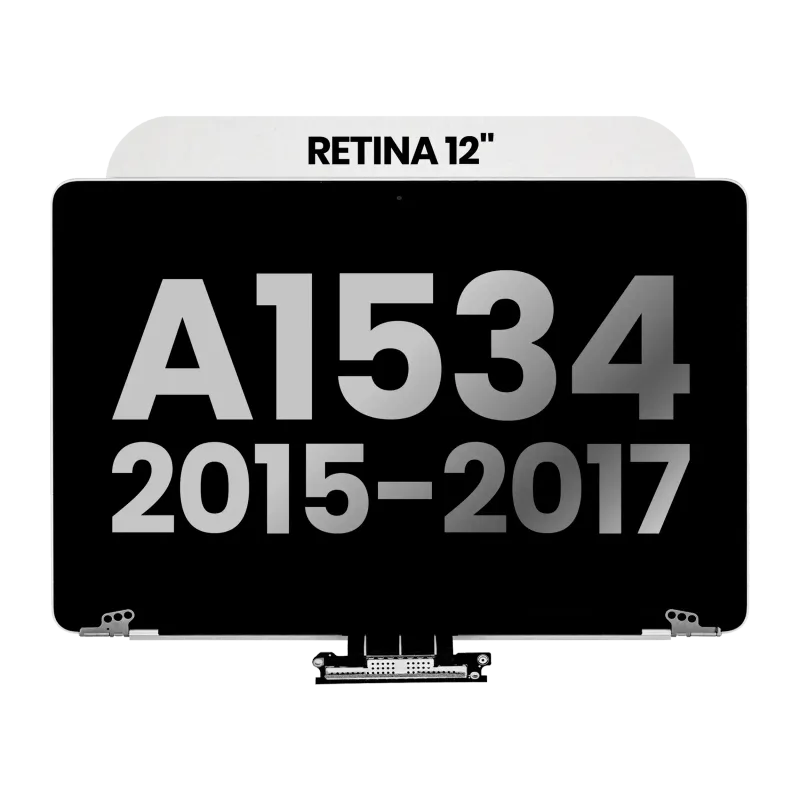 Kompletní LCD displej pro MacBook 12" A1534 (2015-2017) (originál z vyřazeného zařízení, stav A) (stříbrná)