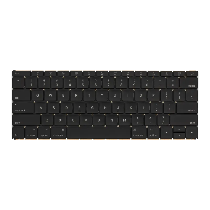 Samotná klávesnice (US anglická) pro MacBook 12" A1534 (2016-2017)