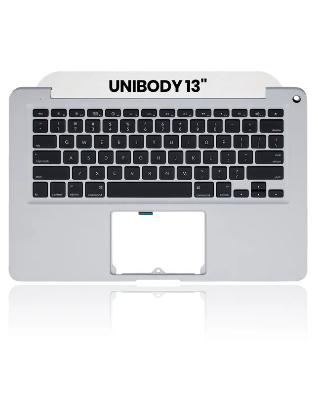Top case s klávesnicí (americké rozložení ANSI) pro MacBook 13" A1278 (2008) (originál z vyřazeného zařízení, stav A)