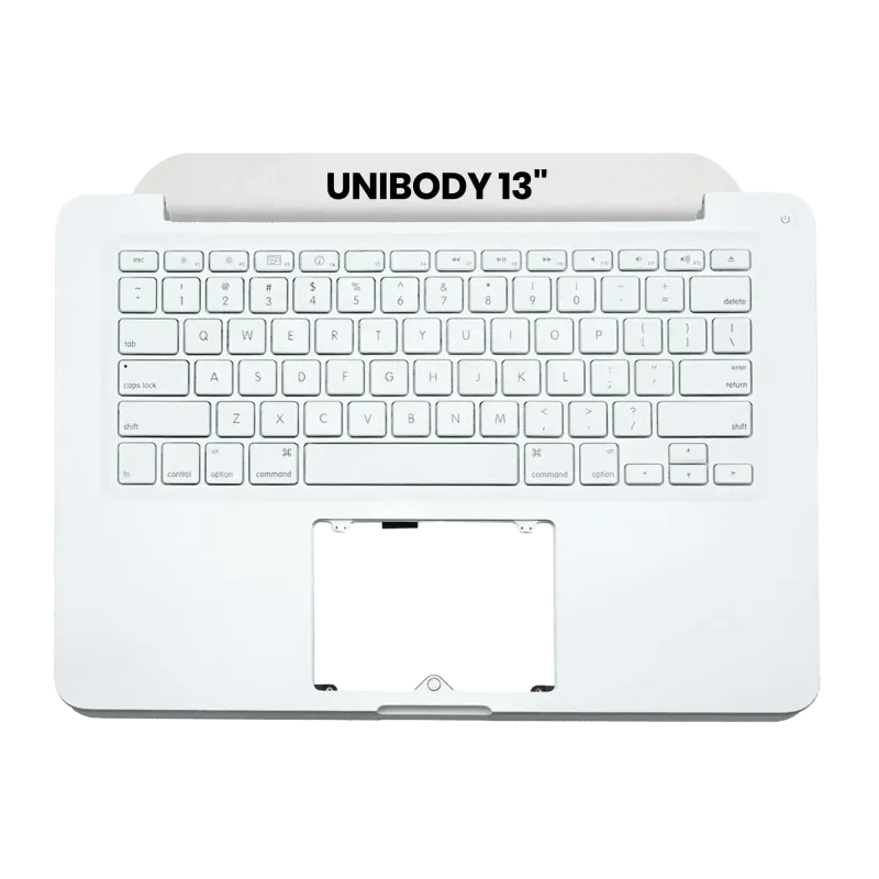 Top case s klávesnice (eu keyboard) a reproduktory pro MacBook 13" A1342 (2009-2010)