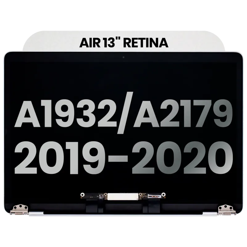 Kompletní LCD displej pro MacBook Air 13" A1932 (2019) / A2179 (2020) (originál z vyřazeného zařízení, stav A) (stříbrná)