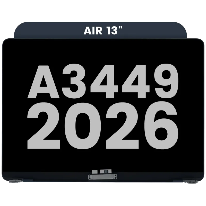 Kompletní LCD displej pro MacBook Air 13" A3449 (2026) (originál z vyřazeného zařízení, stav A) (temně inkoustová)