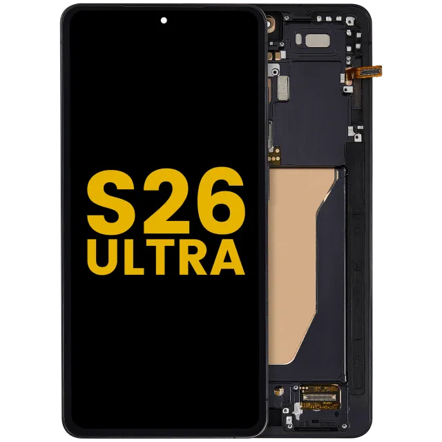 OLED displej s rámečkem pro Samsung Galaxy S26 Ultra 5G (US & International) (repasovaný) (černá)
