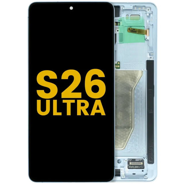 OLED displej s rámečkem pro Samsung Galaxy S26 Ultra 5G (US & International) (repasovaný) (nebesky modrá)