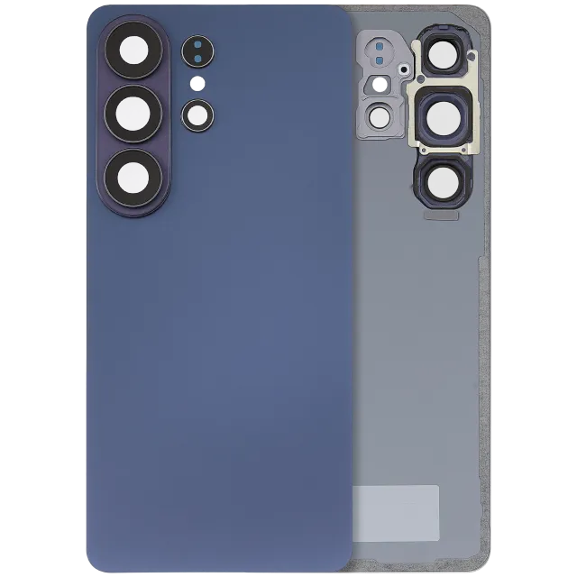 Zadní sklo se sklíčkem kamery pro Samsung Galaxy S26 Ultra (Aftermarket Plus) (Cobalt Violet)