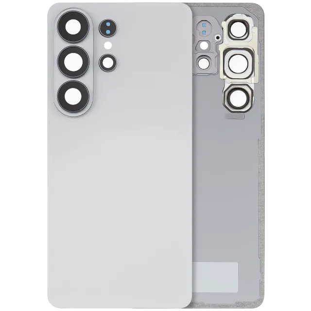 Zadní sklo se sklíčkem kamery pro Samsung Galaxy S26 Ultra (Aftermarket Plus) (bílá)