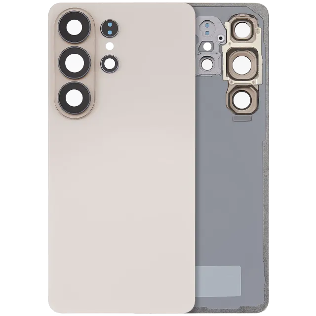 Zadní sklo se sklíčkem kamery pro Samsung Galaxy S26 Ultra (Aftermarket Plus) (Pink Gold)