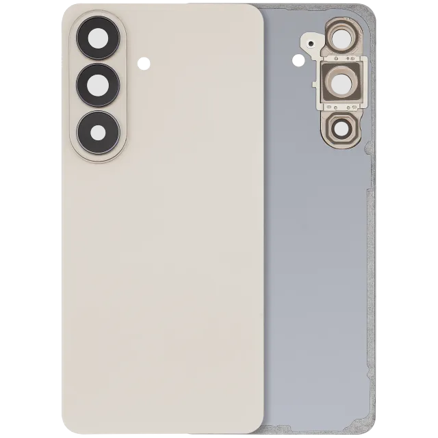 Zadní sklo se sklíčkem kamery pro Samsung Galaxy S26 Plus (Aftermarket Plus) (Pink Gold)