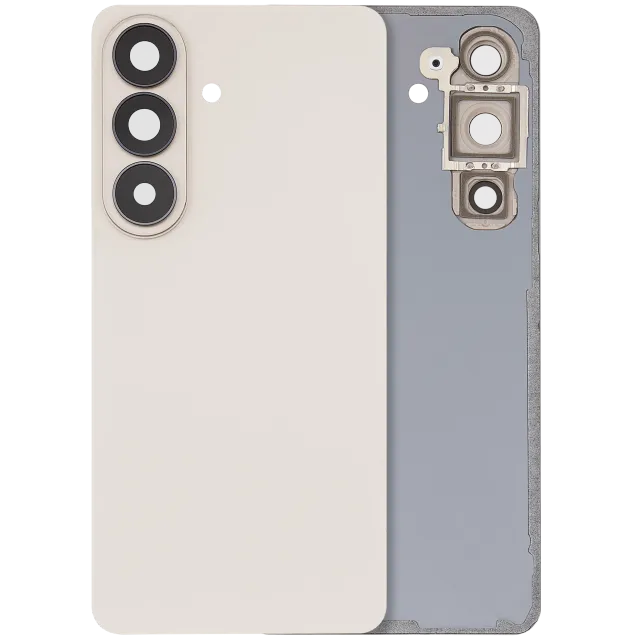 Zadní sklo se sklíčkem kamery pro Samsung Galaxy S26 (Aftermarket Plus) (Pink Gold)